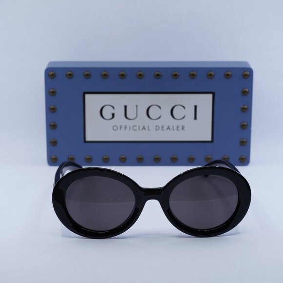 Final Price! Gucci GG1722SA 001 Black Grey Sunglasses - Picture 2 of 11